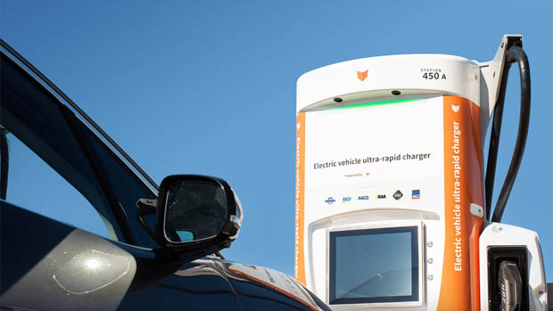Chargefox electric car charging station