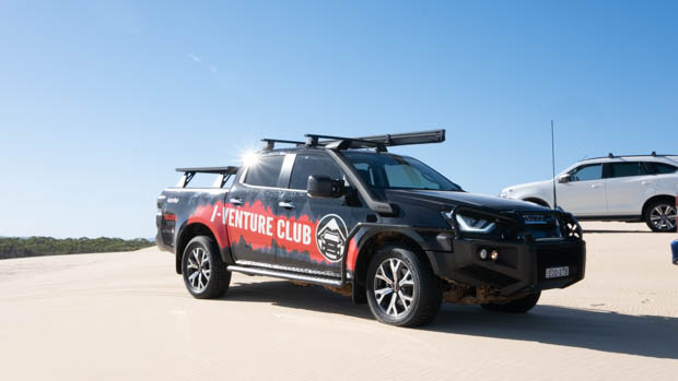 Isuzu stockton beach D-Max I Venture club car