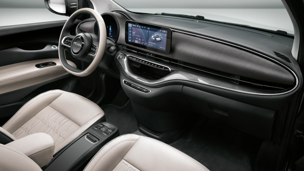 Fiat 500e 2023 interior