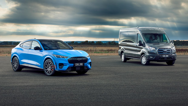 Ford Mustang Mach-E 2023 with Transit