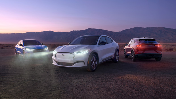 Ford Mustang Mach-E 2023 trio