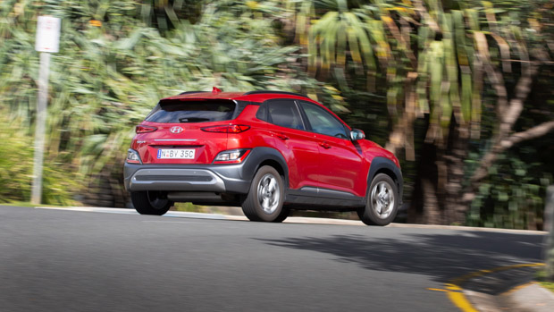 Hyundai Kona Elite 2022 rear driving