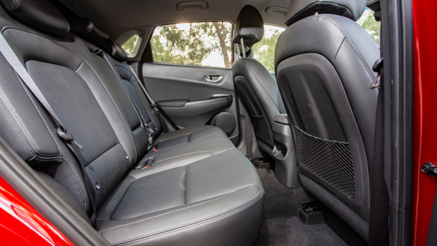 Hyundai Kona Elite 2022 back seat