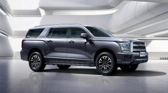 Haval P04 SUV teased as high-riding Toyota Land Cruiser 300 rival