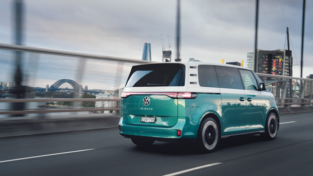 2023 Volkswagen ID Buzz rear driving