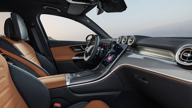 2023 Mercedes-Benz GLC Coupe interior