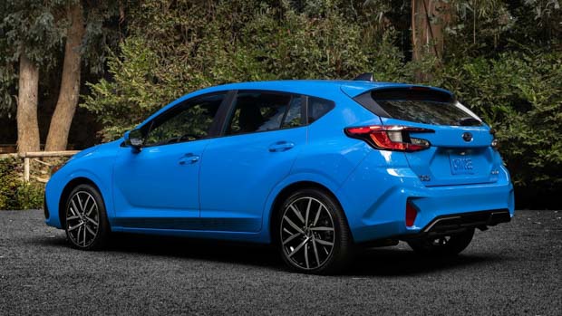 2024 Subaru Impreza rear 3/4