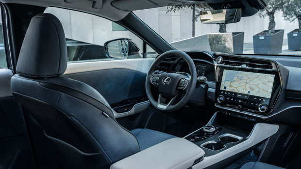 2023 Lexus RZ 450e interior