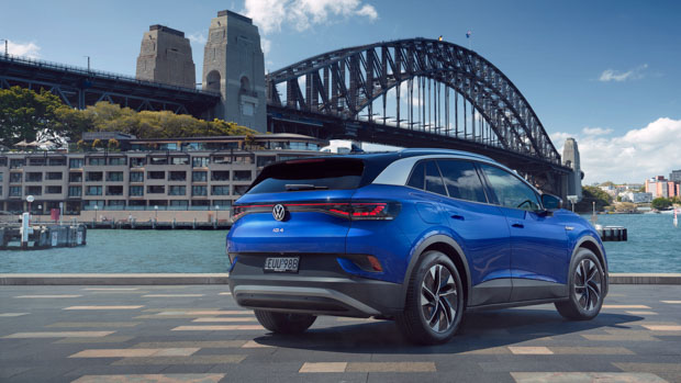 Volkswagen ID4 and ID5 2024: High-output facelift confirmed for EV SUV 2024 launch 5 2024 Volkswagen ID4 rear 3/4 shot