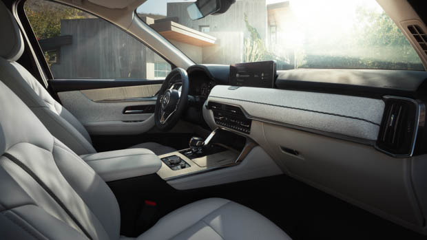 2023 Mazda CX-90 interior wide shot