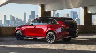 How fuel efficient is the Mazda CX-90 diesel? New straight-six bests CX-8 in official figures