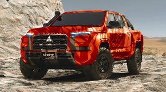 Mitsubishi Triton Ralliart 2024 clearly revealed in XRT prototype ute ahead of release date