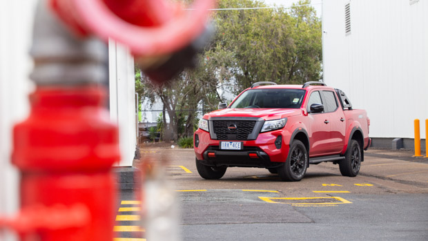 Nissan Navara Pro-4X 2022 front background