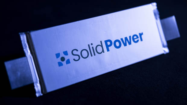Solid power solid state battery