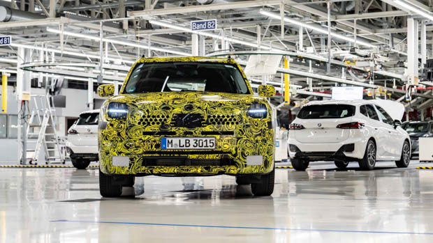 2023 Mini Countryman electric in the factory