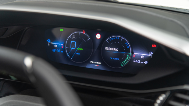 Peugeot 308 GT Sport PHEV 2023 digital cluster