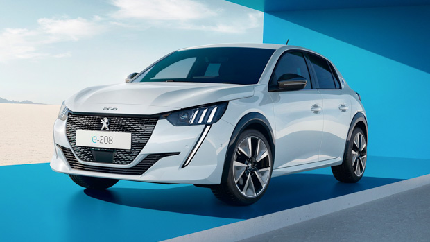 Peugeot E-208 2023 front