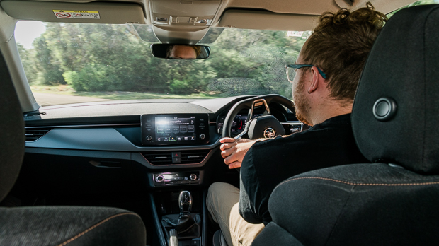 Skoda Kamiq 85TSI Style interior Zak 2023