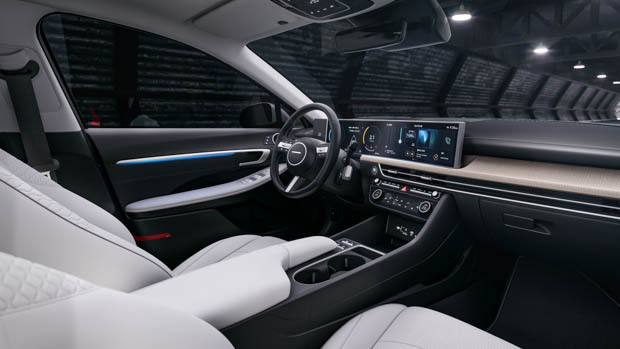 2023 Hyundai Sonata interior wide front facing