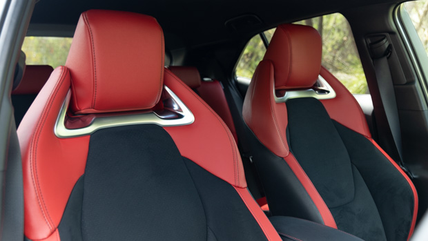 Toyota Corolla ZR Hybrid 2023 front seat