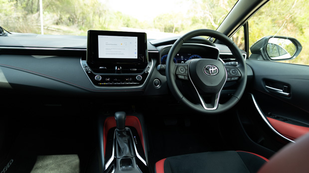 Toyota Corolla ZR Hybrid 2023 interior