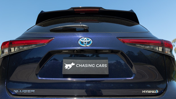 Toyota Kluger GXL Hybrid 2023 rear hatch