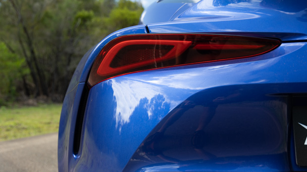 Toyota Supra GT manual 2023 tailight