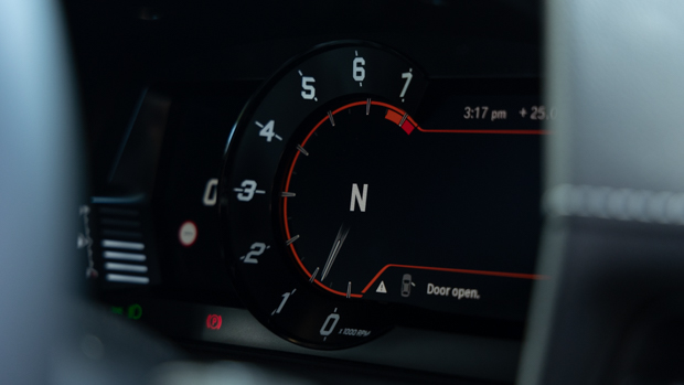 Toyota Supra GT manual 2023 digital dash