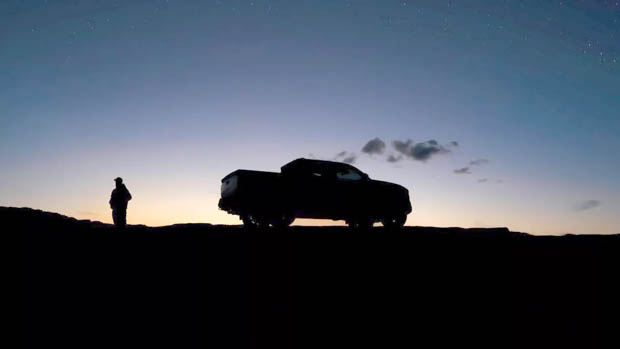 Toyota Tacoma 2023 silhouette image