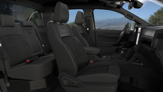 2023 Ford Ranger Tremor interior seats