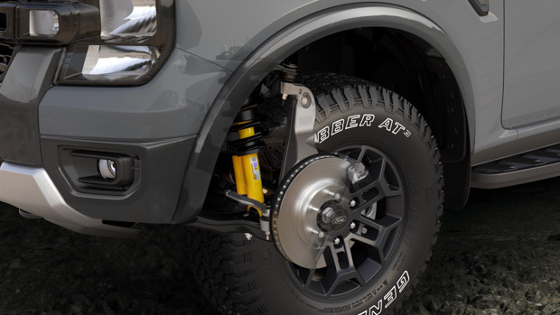 2023 Ford Ranger Tremor wheel cutaway
