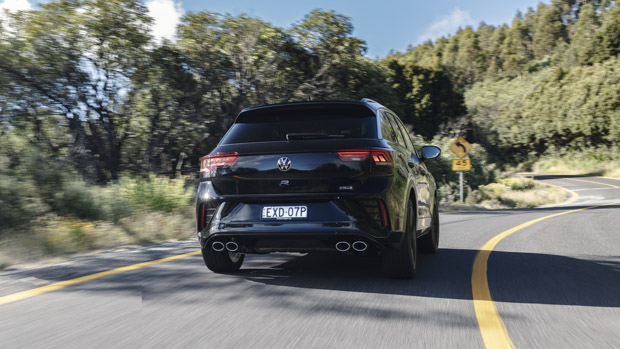 Volkswagen T-Roc R Grid Edition 2023 driving rear