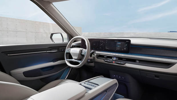 2023 Kia EV9 interior wide 2