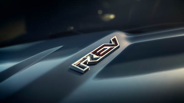 2025 Ram 1500 REV hood badge