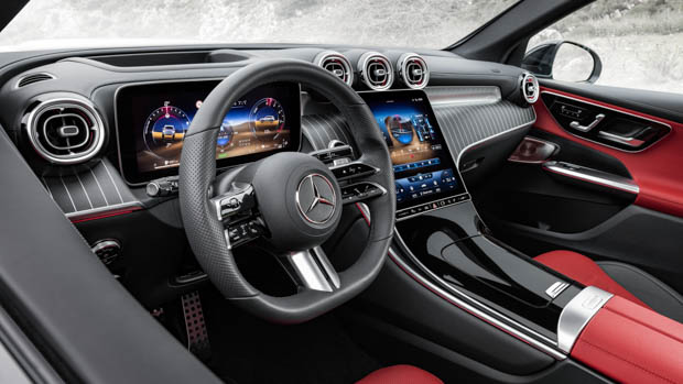 2023 Mercedes-Benz GLC SUV interior