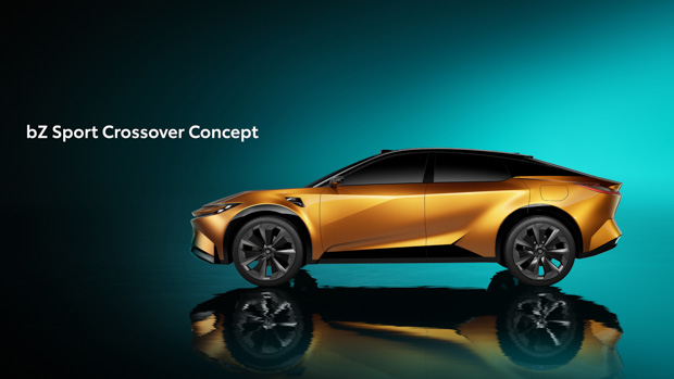 2024 Toyota BZ Sport Crossover side shot
