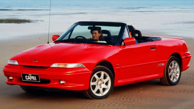 1989 Ford Capri front 3/4