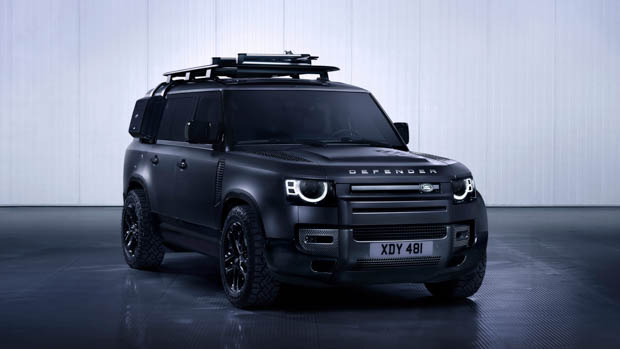 2023 Land Rover Defender 130 Outbound front 3/4
