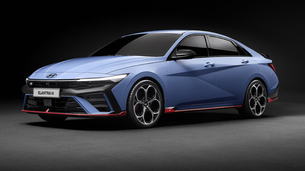 2024 Hyundai i30 Sedan N front 3/4