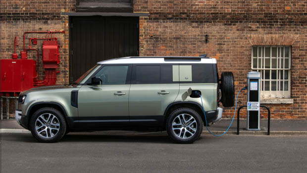 2023 Land Rover Defender P400e charging