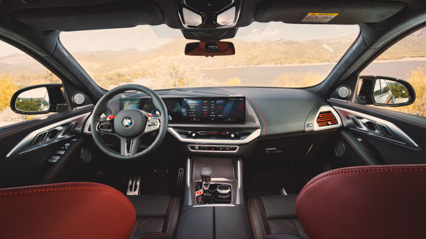 2024 BMW XM Label Red interior dash