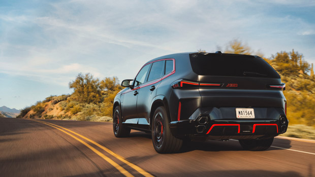2024 BMW XM Label Red rear 3/4