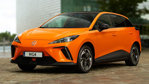 MG4 2023 orange front end
