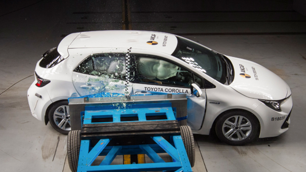 Toyota Corolla ZR 2023 crash test