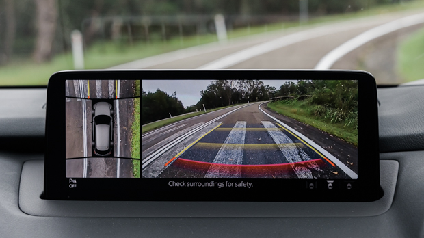 Mazda CX9 Azami LE 2023 cameras