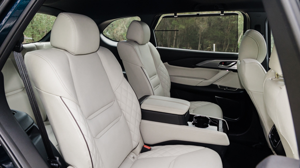 Mazda CX9 Azami LE 2023 rear seats