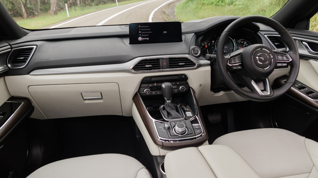 Mazda CX9 Azami LE 2023 interior front