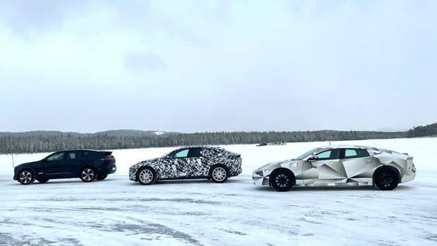 2024 Polestar 4 snow