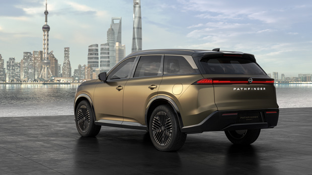 2023 Nissan Pathfinder Concept rear 3/4