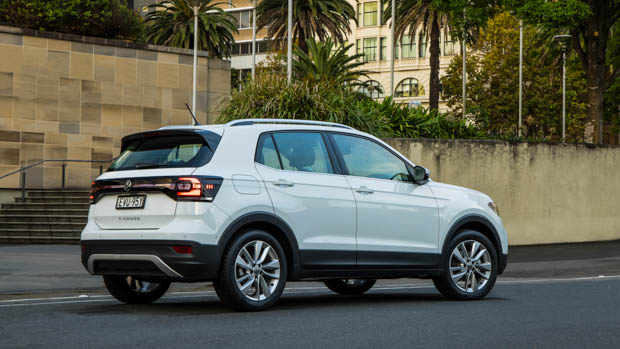 2023 Volkswagen T-Cross Style rear 3/4 static